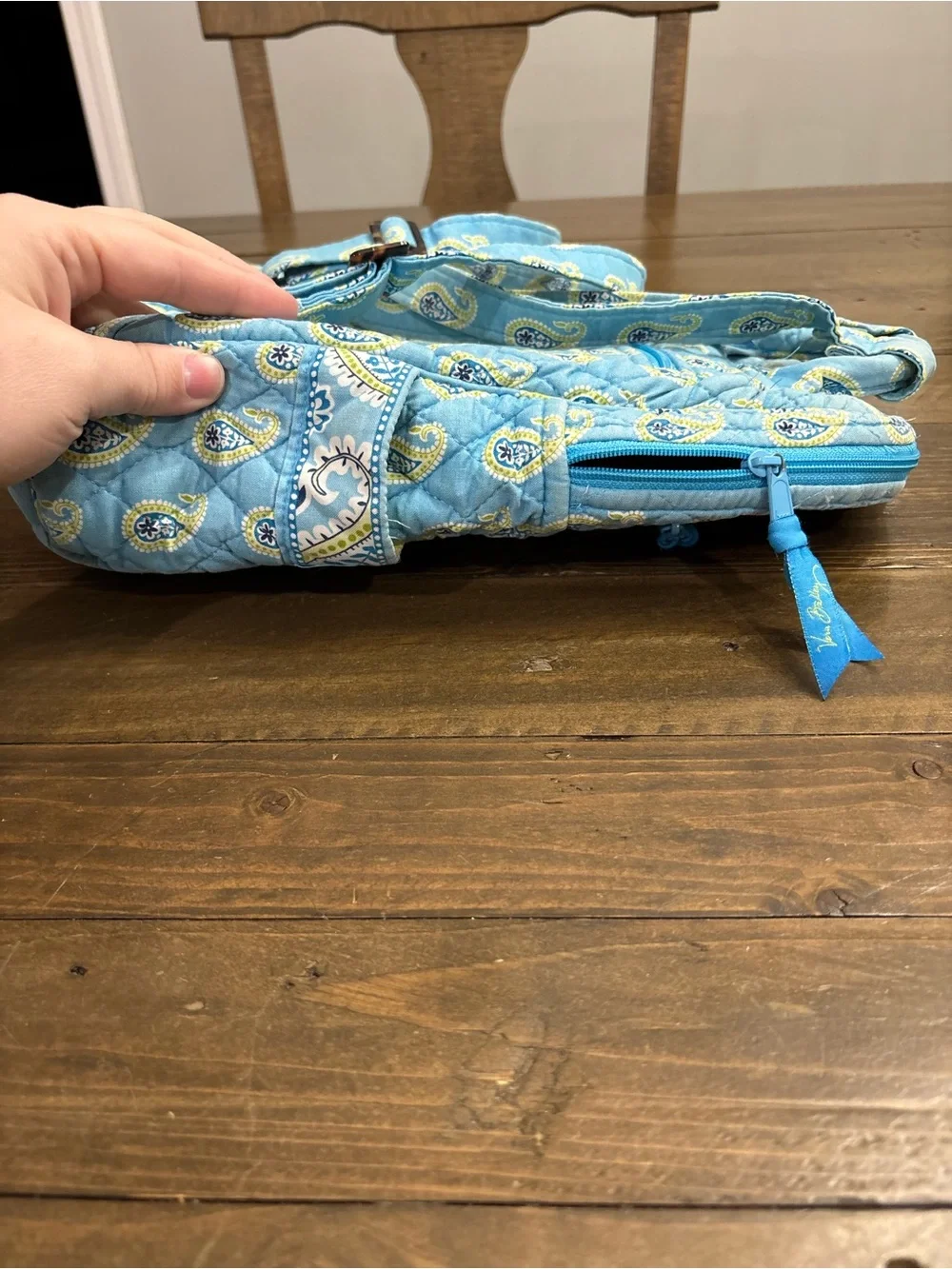 REHAB! Vera Bradley Bermuda Blue Small Backpack